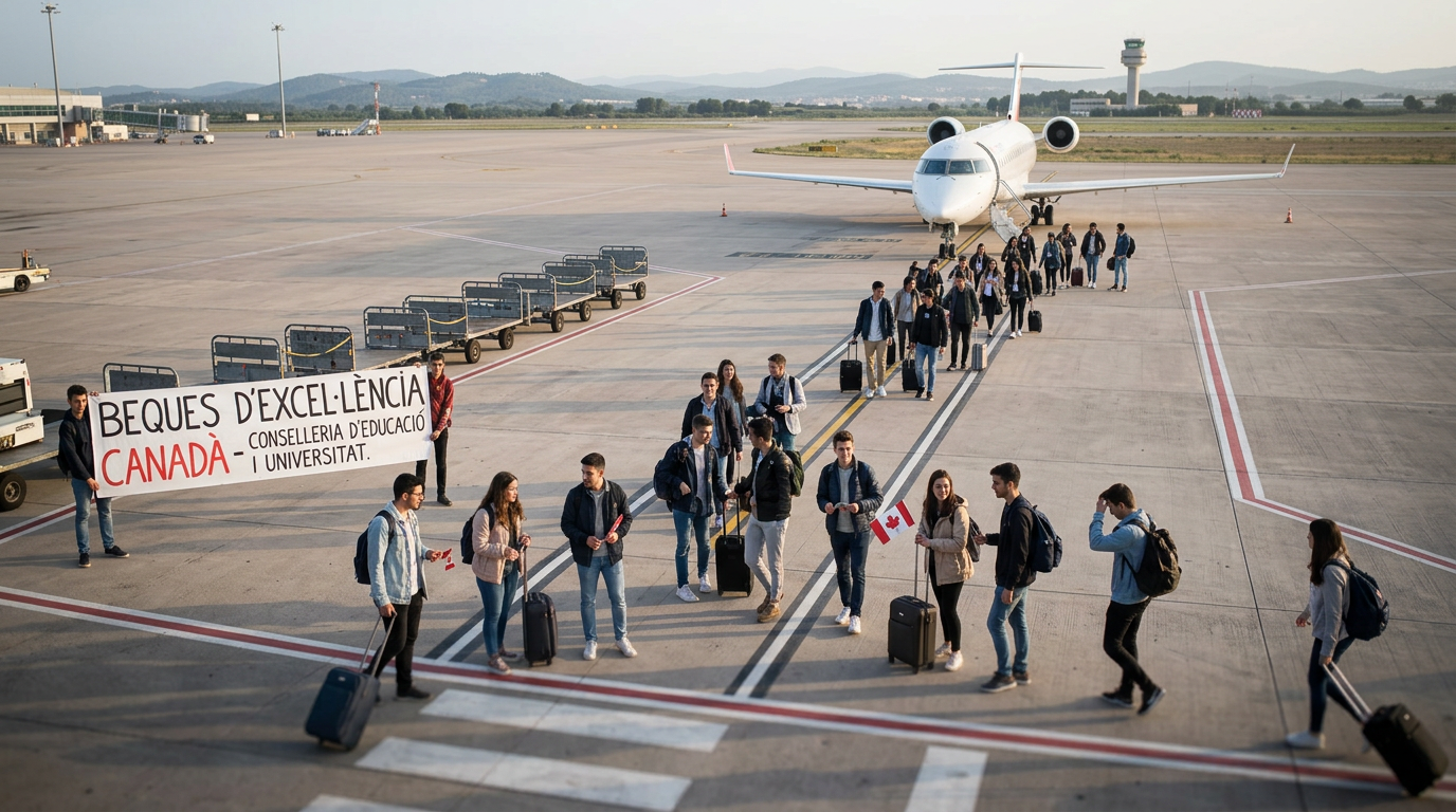 24 Baleariska studenter får stipendium för Kanadaresa