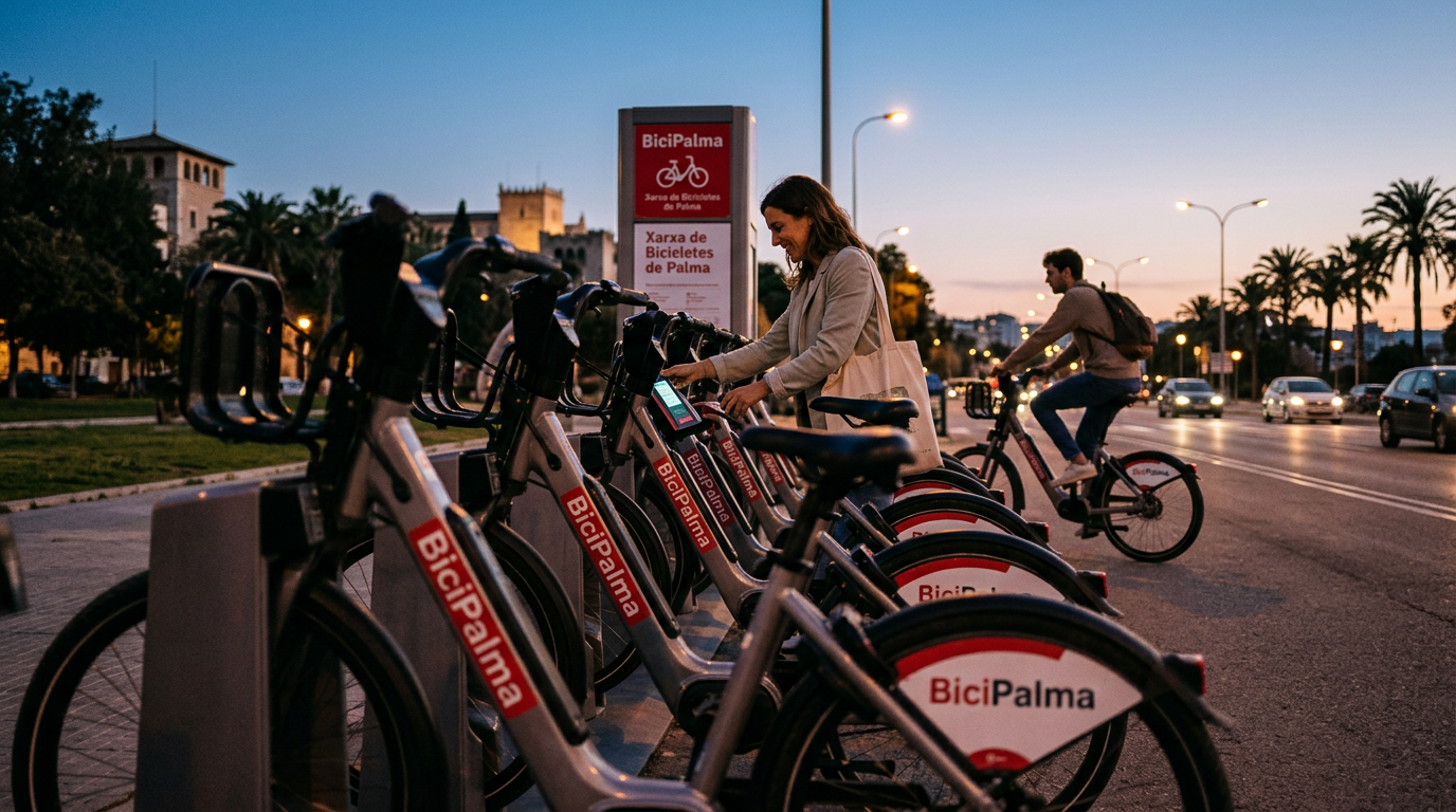 53 000 Palma-bor använder BiciPalma aktivt