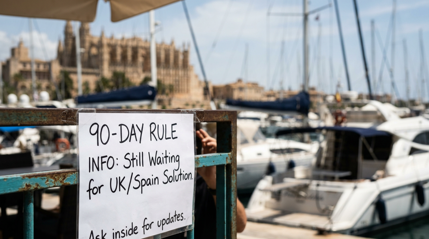 90-dagarsregeln diskuteras av Storbritannien och Spanien