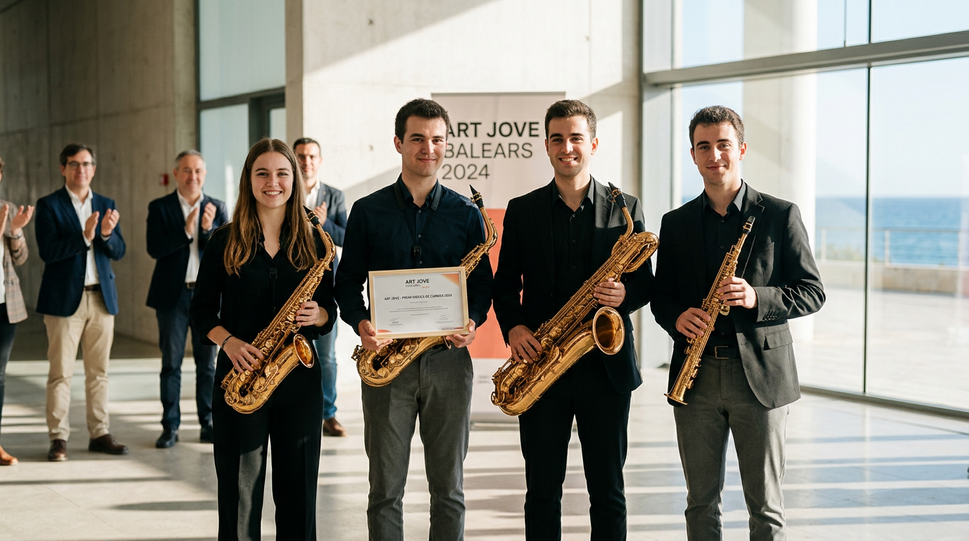 AIMA Quartet vinner prestigefyllt musikpris på Balearerna
