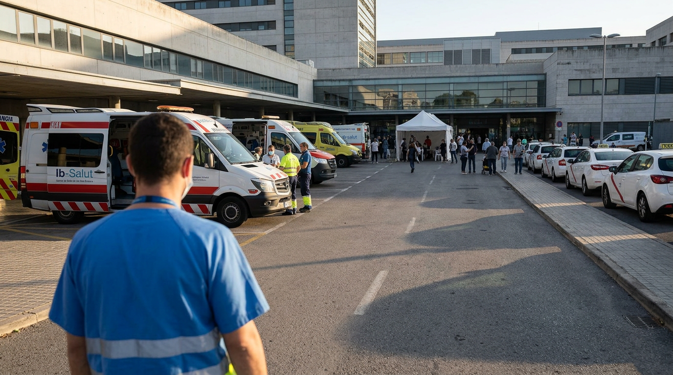 Akutmottagningar på Balearerna såg ökad patientström