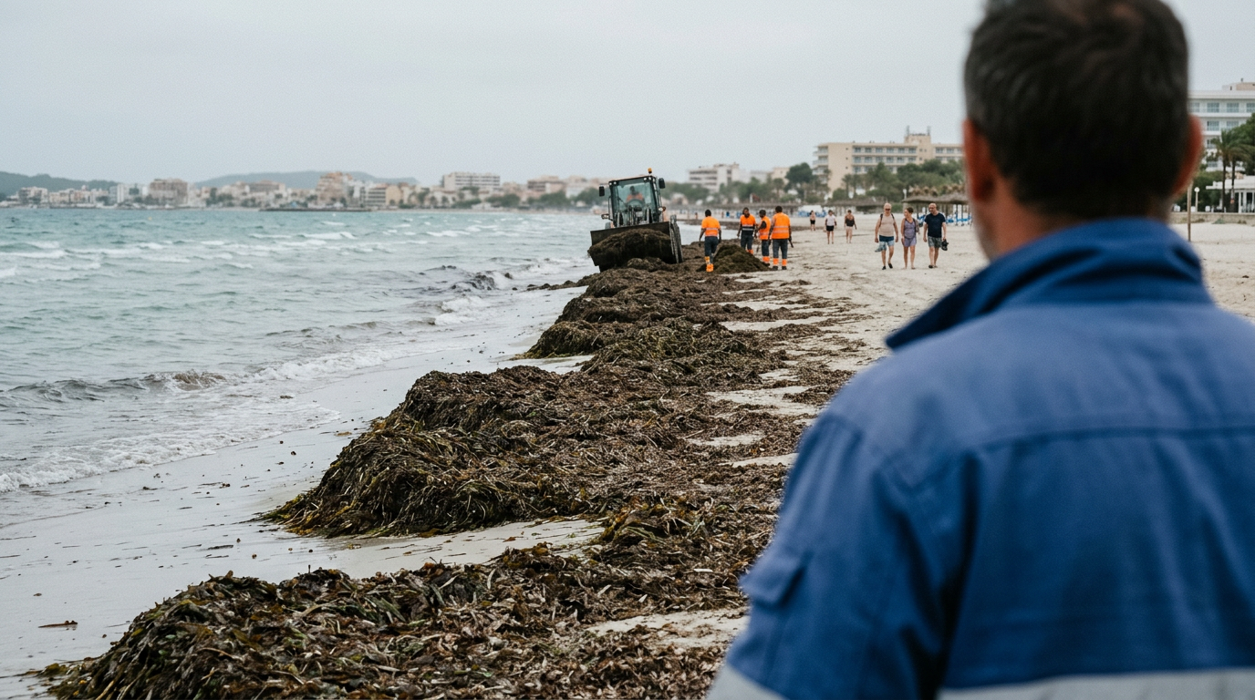 Alcúdia: Fortsatta tångproblem påverkar turismen