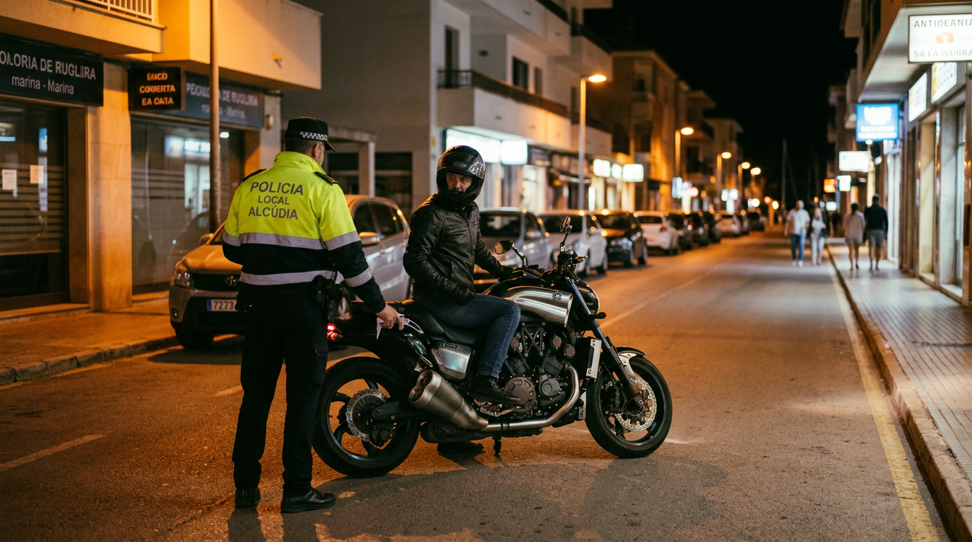 Alcúdia inför hårdare regler för bullriga motorcyklar