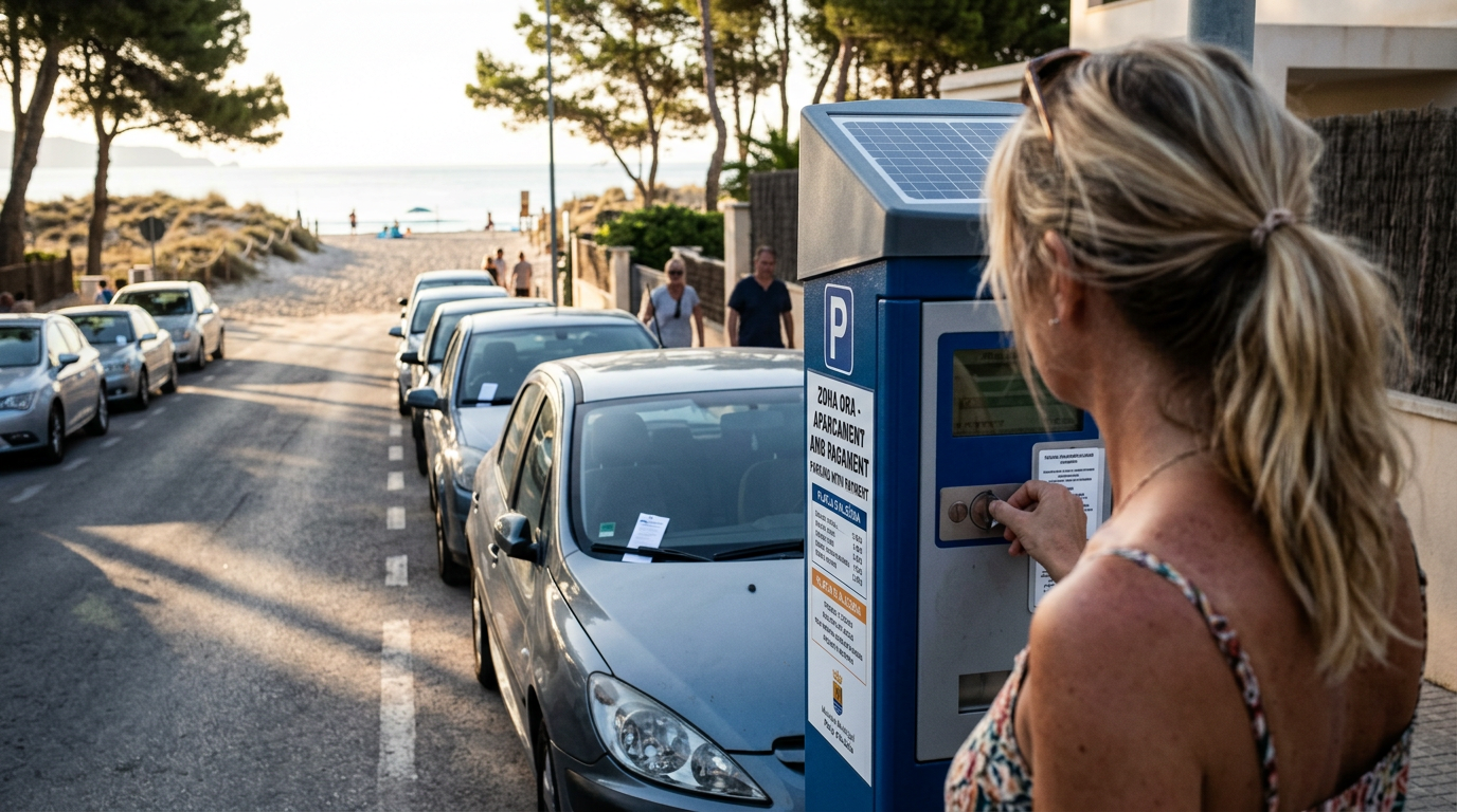 Alcúdia: Nya parkeringsavgifter införs vid stränder