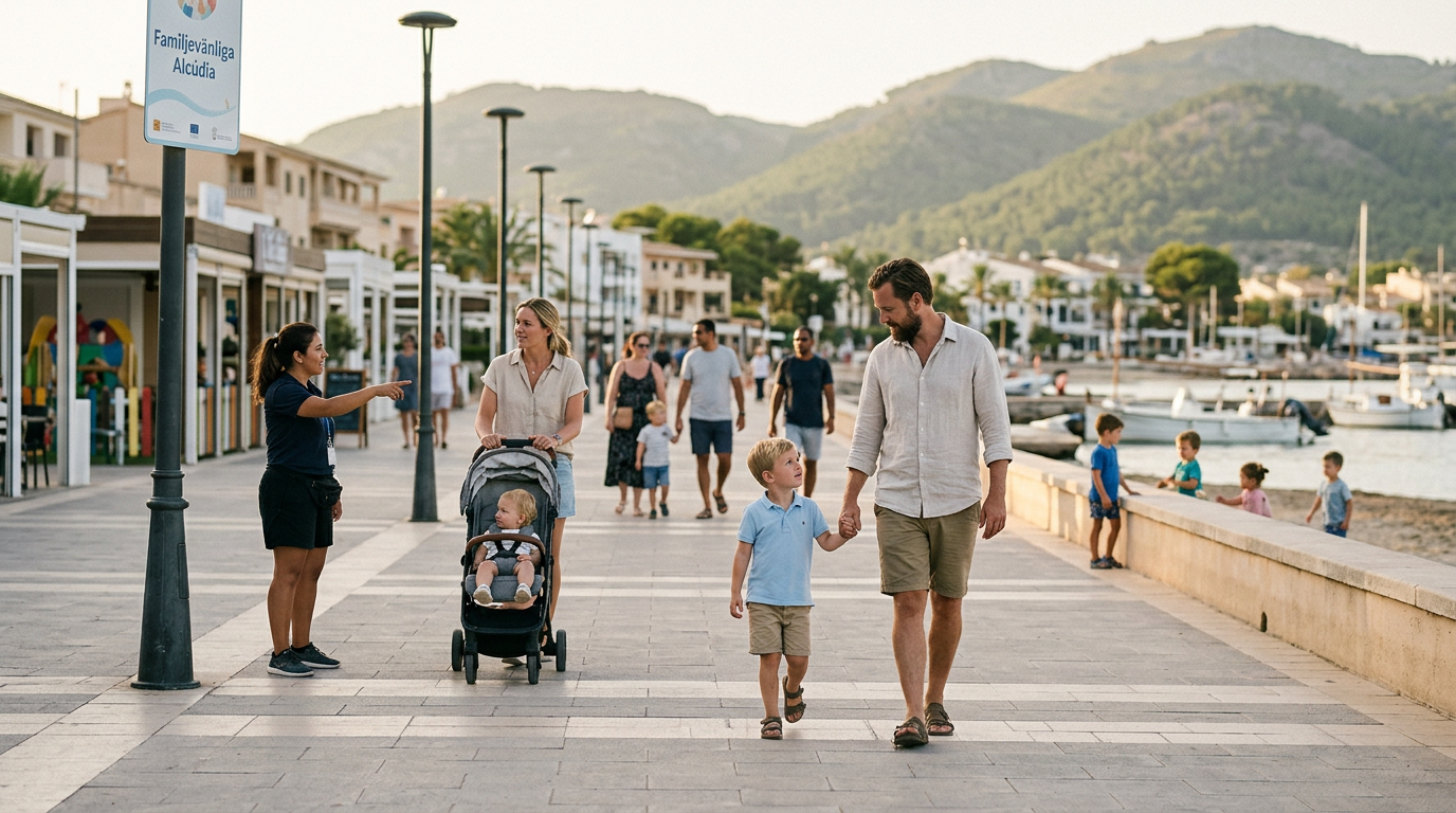 Alcúdia ser ökad turism med fokus på familjevänliga resmål