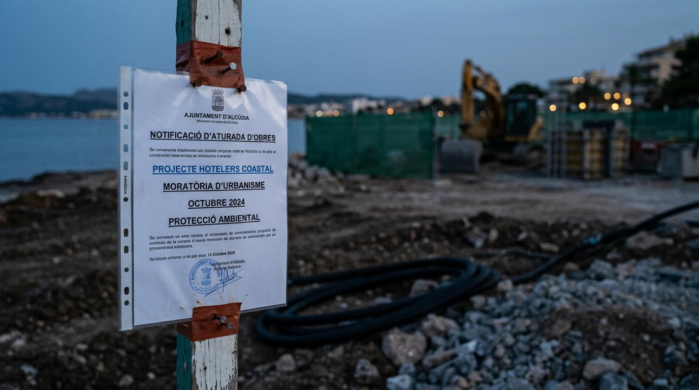 Alcúdia stoppar nya hotellprojekt vid kusten nu