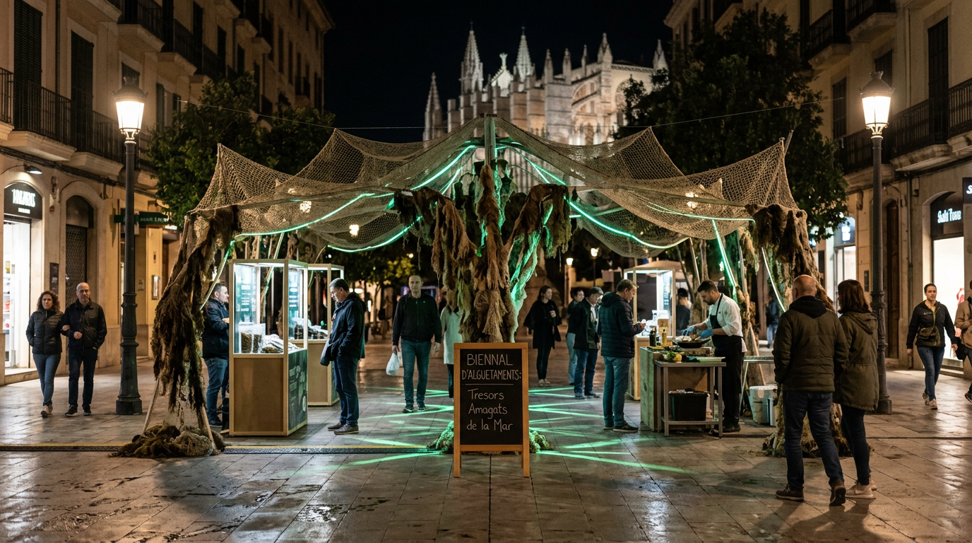 Algbiennalen tar över Palma: Havets dolda skatter i fokus
