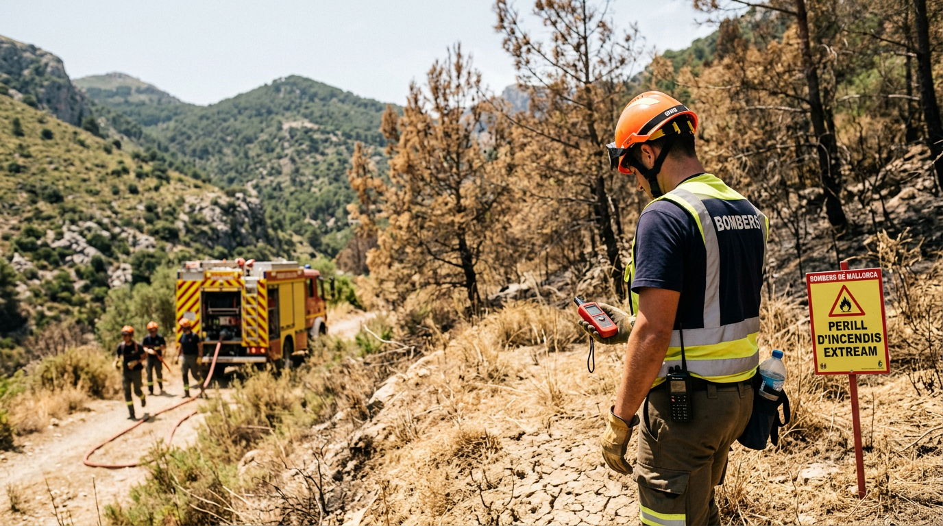 Extremt brandläge i sommar – Mallorca rustar med drönare, Canadair-plan och 350 man i beredskap