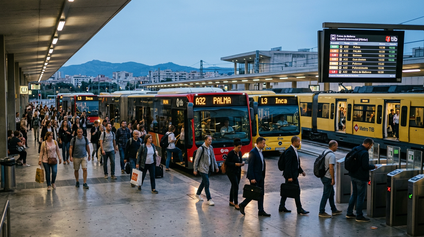 Bränslepriser driver ökat resande med TIB på Mallorca