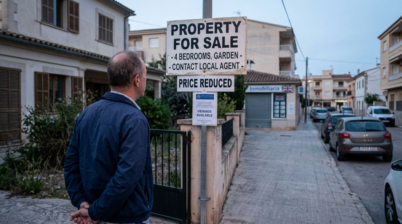 Brittiska husköp på Mallorca minskar kraftigt