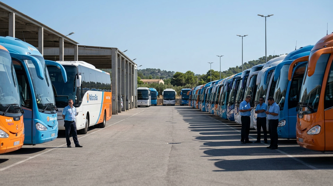 Bussföretag på Mallorca har haft en svag sommar