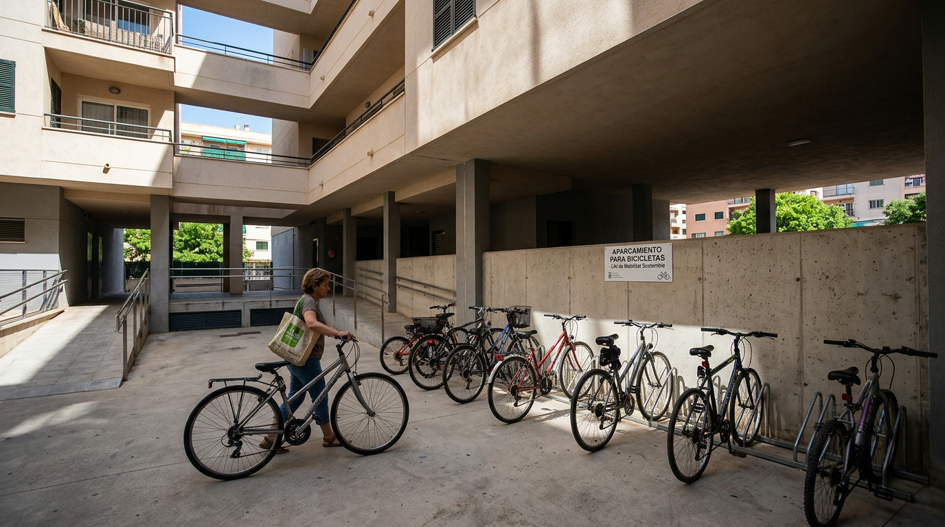Cykelförvaring blir krav i bostäder på Mallorca