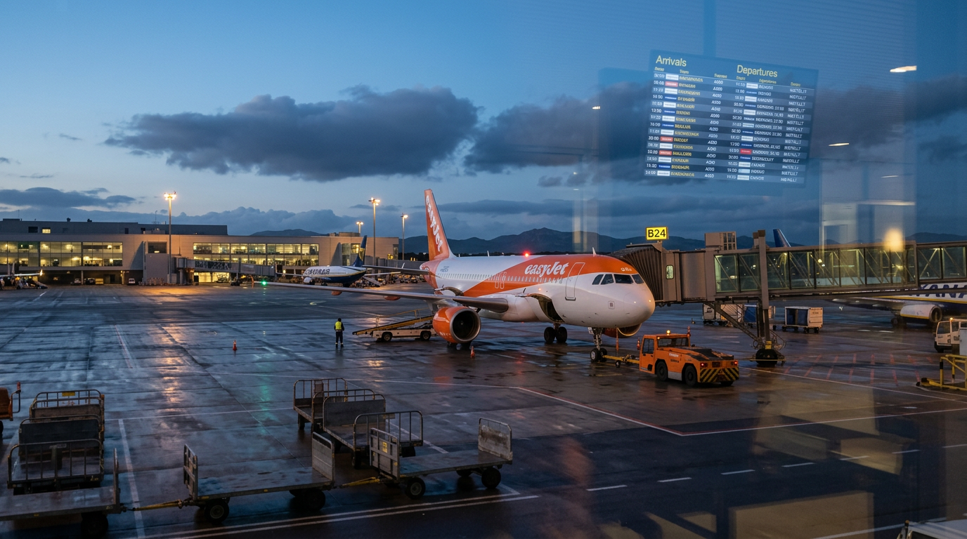 EasyJet drar ner på vinteravgångar från Palma