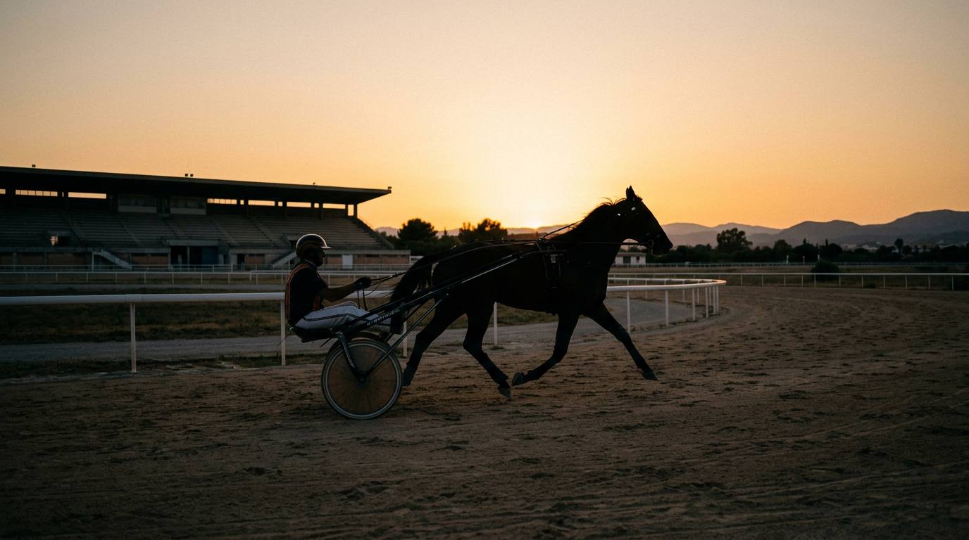 Elitloppsvinnaren Francesco Zet förgyller travkvällen på Son Pardo