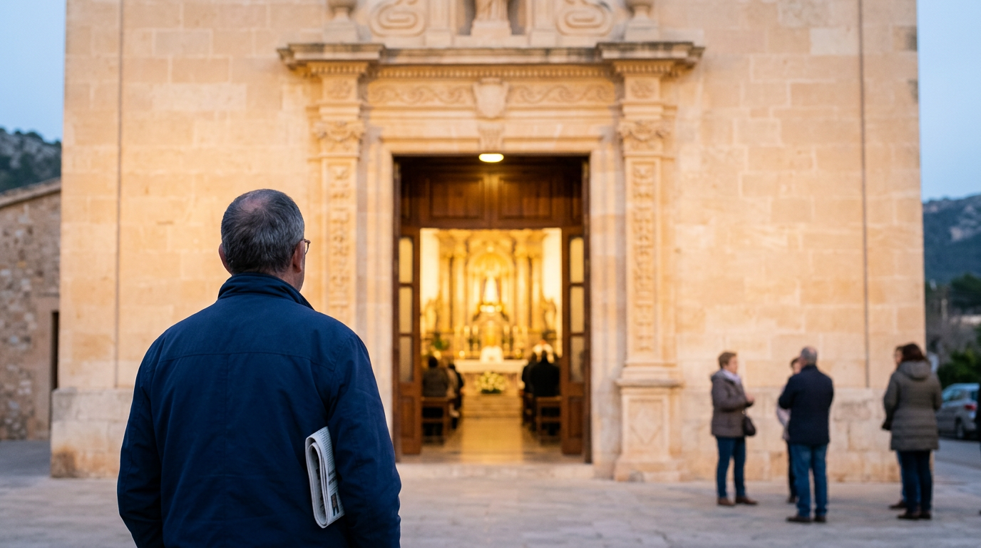 Establiments kyrkoportal återställd på Mallorca