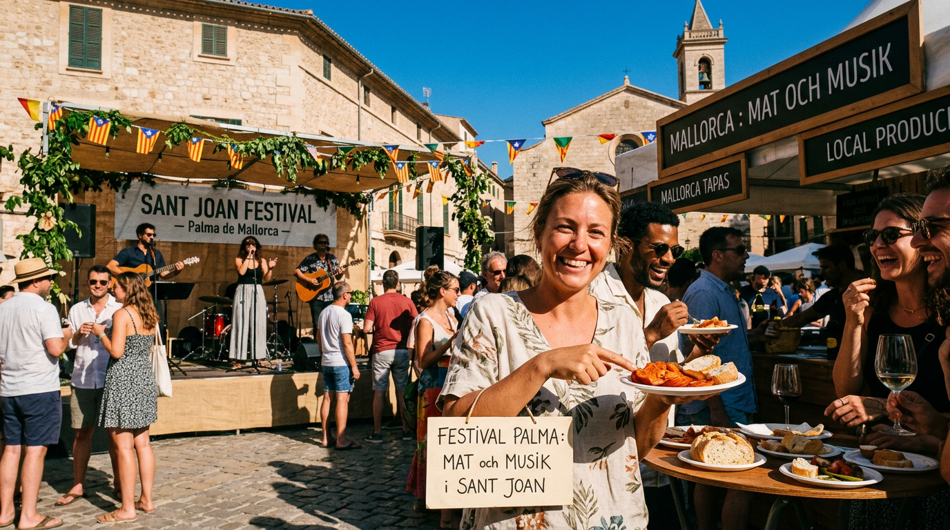 Mat och musik i Sant Joan den här veckan