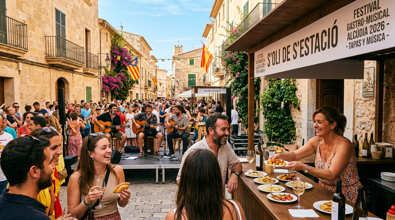 Festivaler 2026: Nya smakupplevelser i Alcúdias sommar