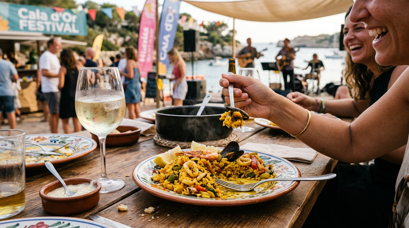 Cala d'Or: Festival vid havet – musik och matfest