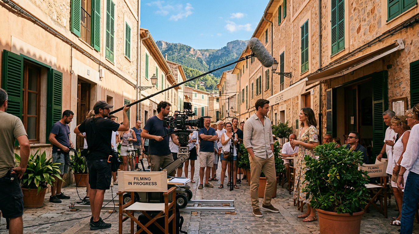 Filminspelningar i Sóller lockar kända filmstjärnor