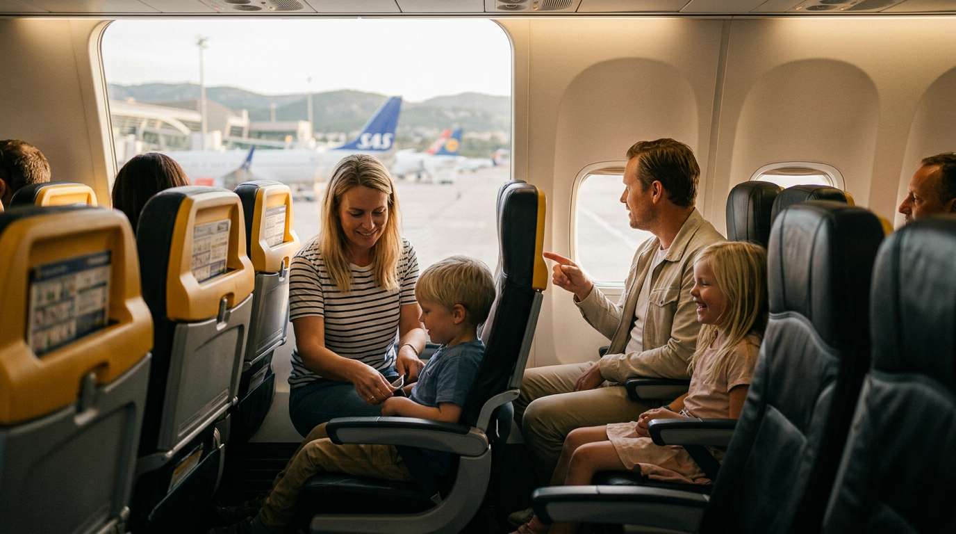 EU förbjuder avgifter för familjers sittplatser