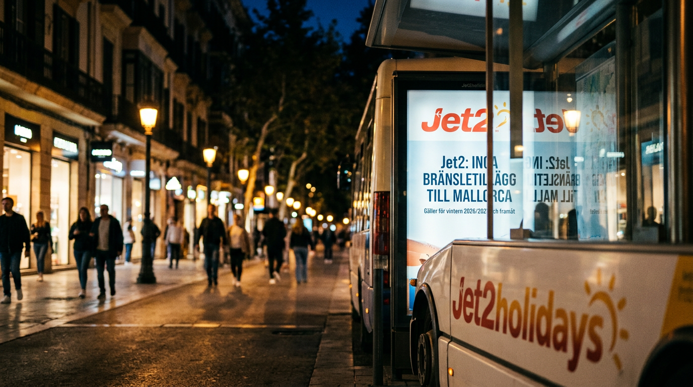 Flygbolaget Jet2 lovar inga bränsletillägg till Mallorca
