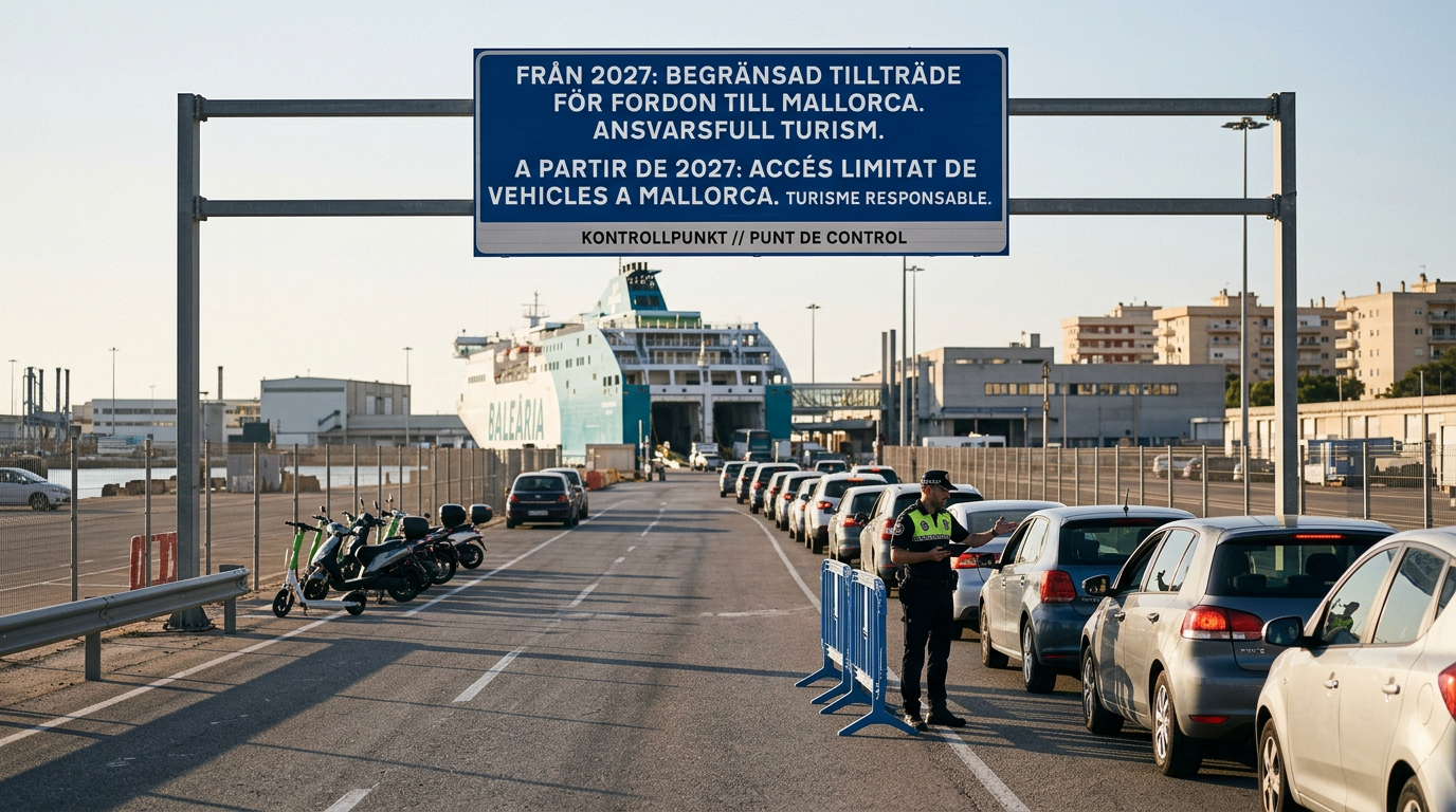Fordonsbegränsning planeras för 2027 införs