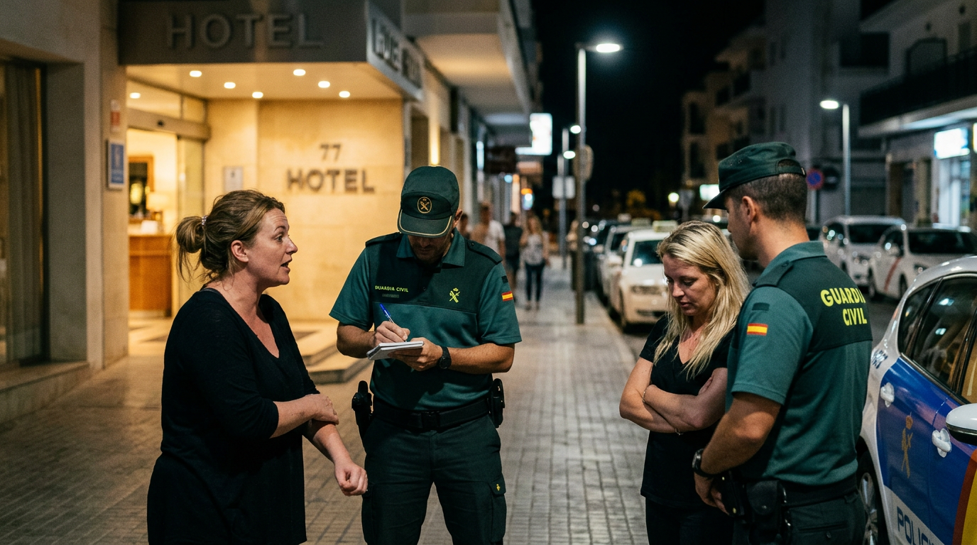 Ibiza: Två brittiska kvinnor gripna efter hotellbråk