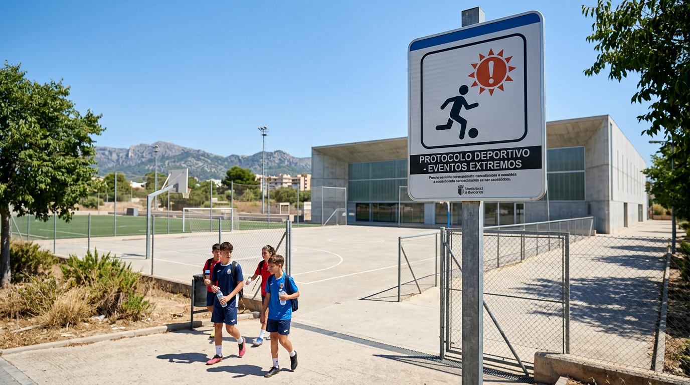 Idrott på Mallorca kan stoppas vid extremt väder