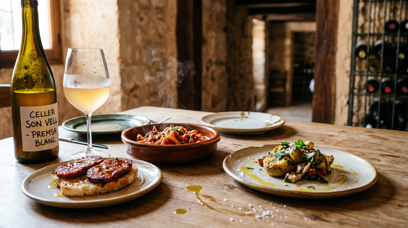 Inca lockar matälskare med moderna tapas i gamla källare