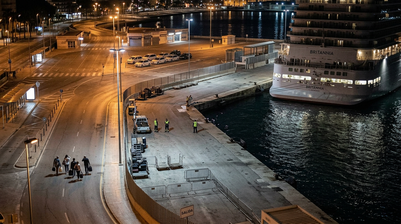 Kryssningssäsongen i Palma avslutas – färre passagerare