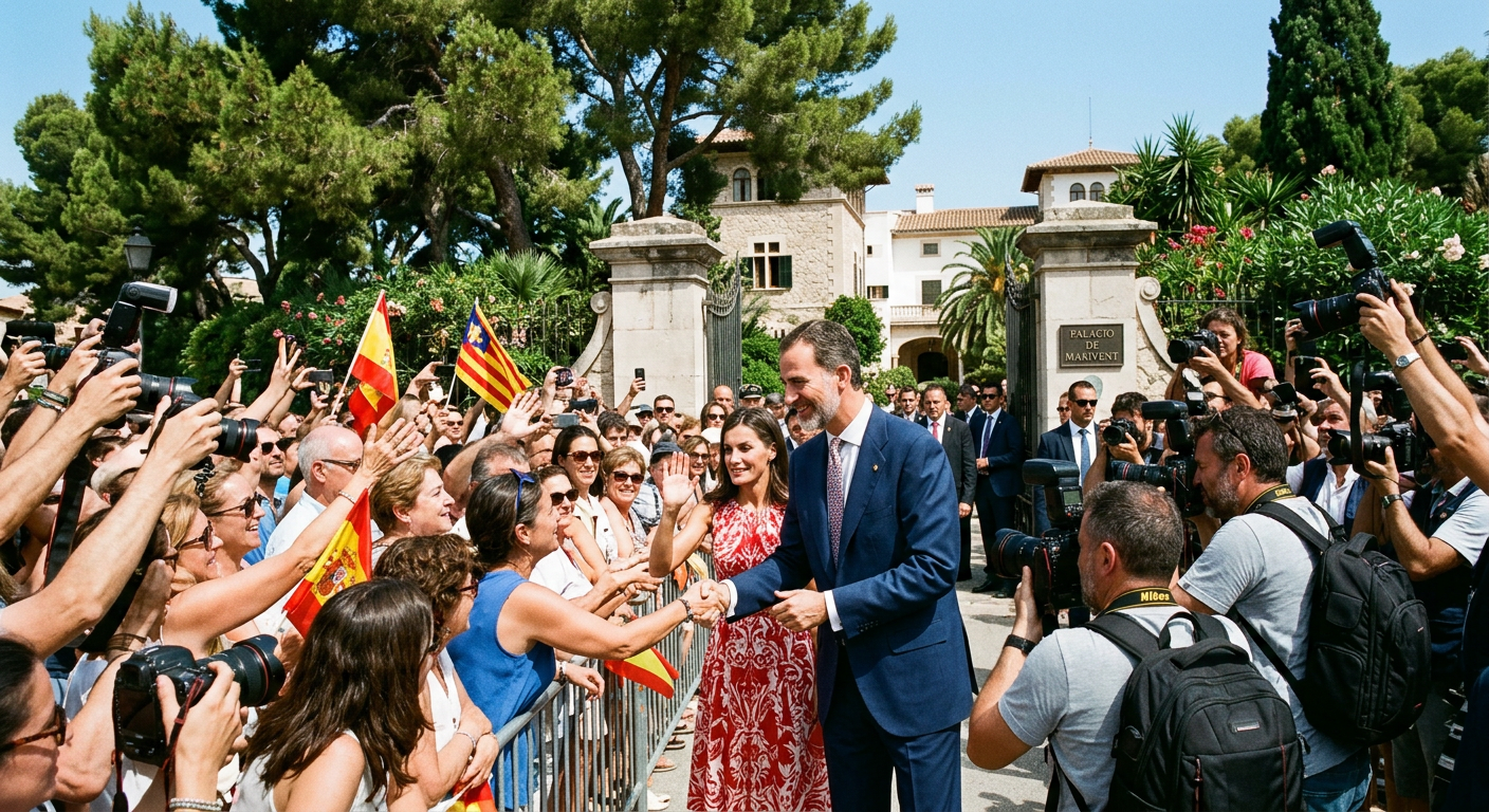 Kung Felipe och drottning Letizia åter på Marivent – en kär tradition lever vidare