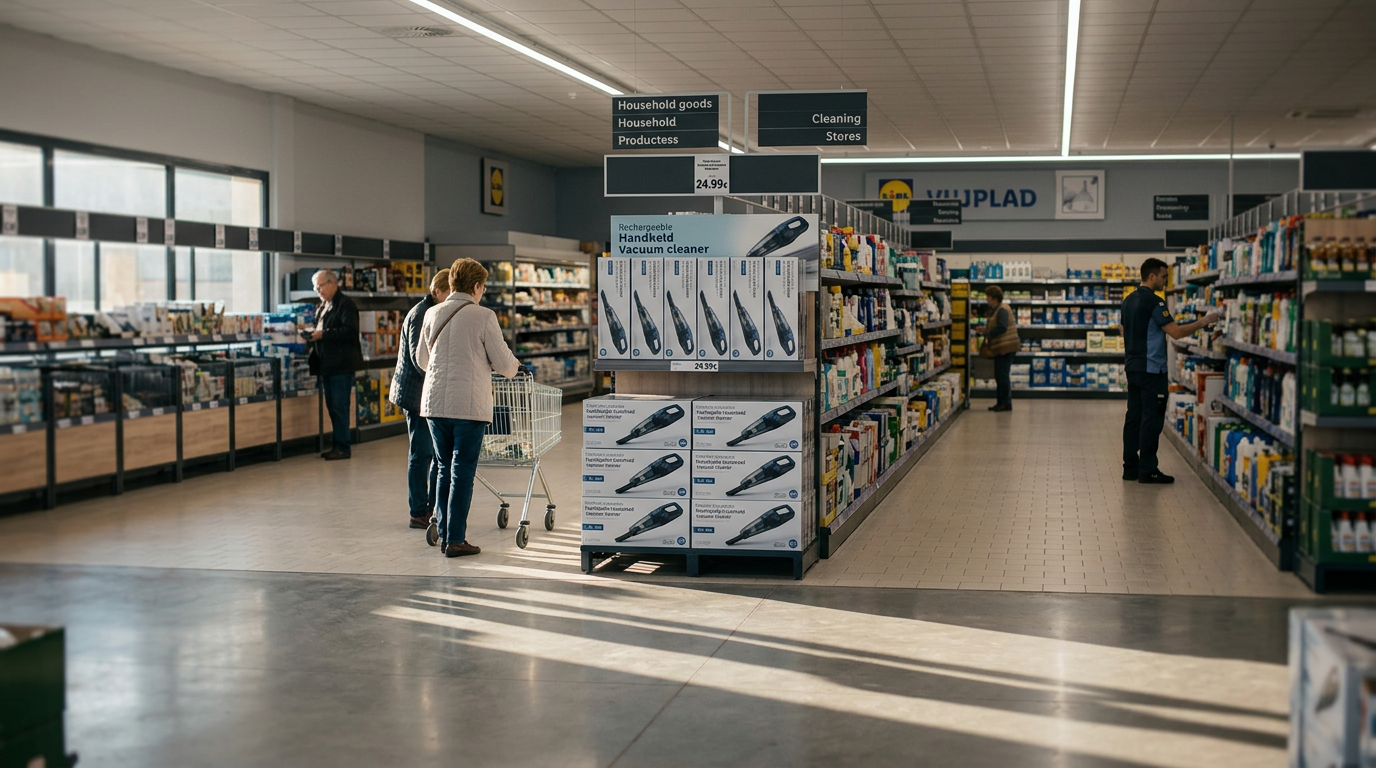 Lidl lanserar prisvärd handdammsugare på Mallorca