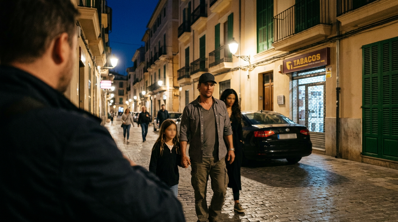 Mallorca gästas åter av Hollywoodstjärnan McConaughey