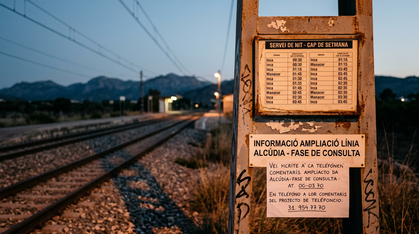 Mallorca inför nattåg i helgtrafiken framöver