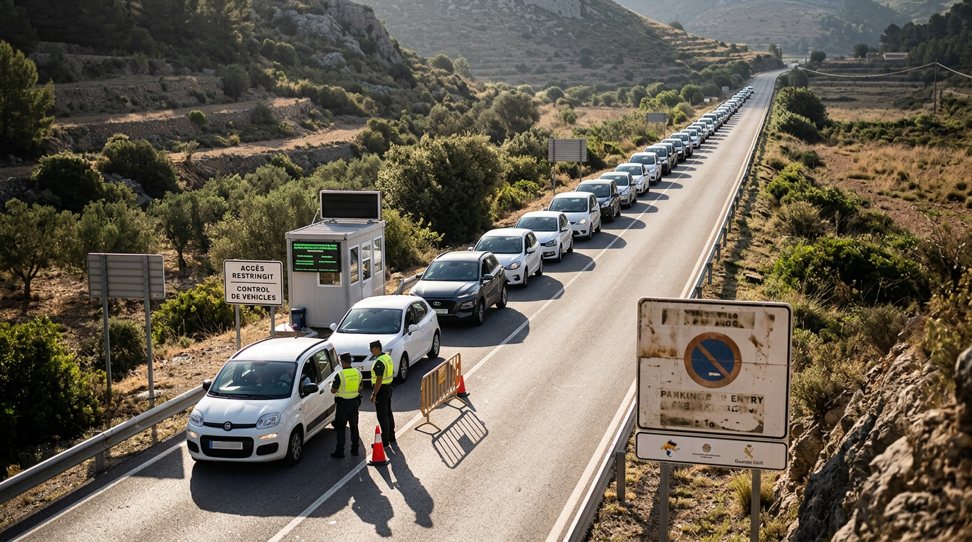 Mallorca planerar fordonsstopp för att minska trycket