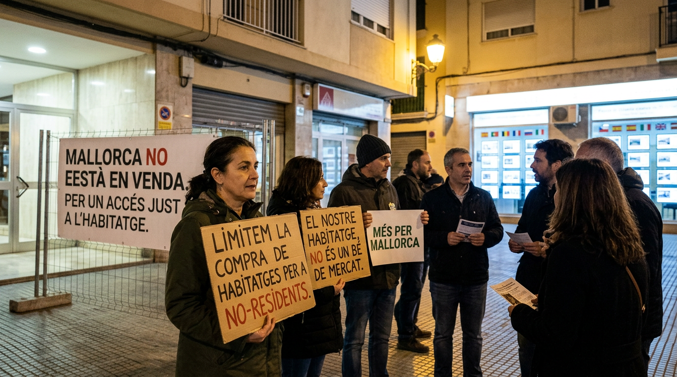 Mallorcaparti driver på begränsning av fastighetsköp