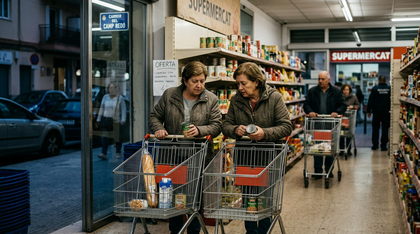 Matinköp: Över hälften av balearerna drar ner på inköpen