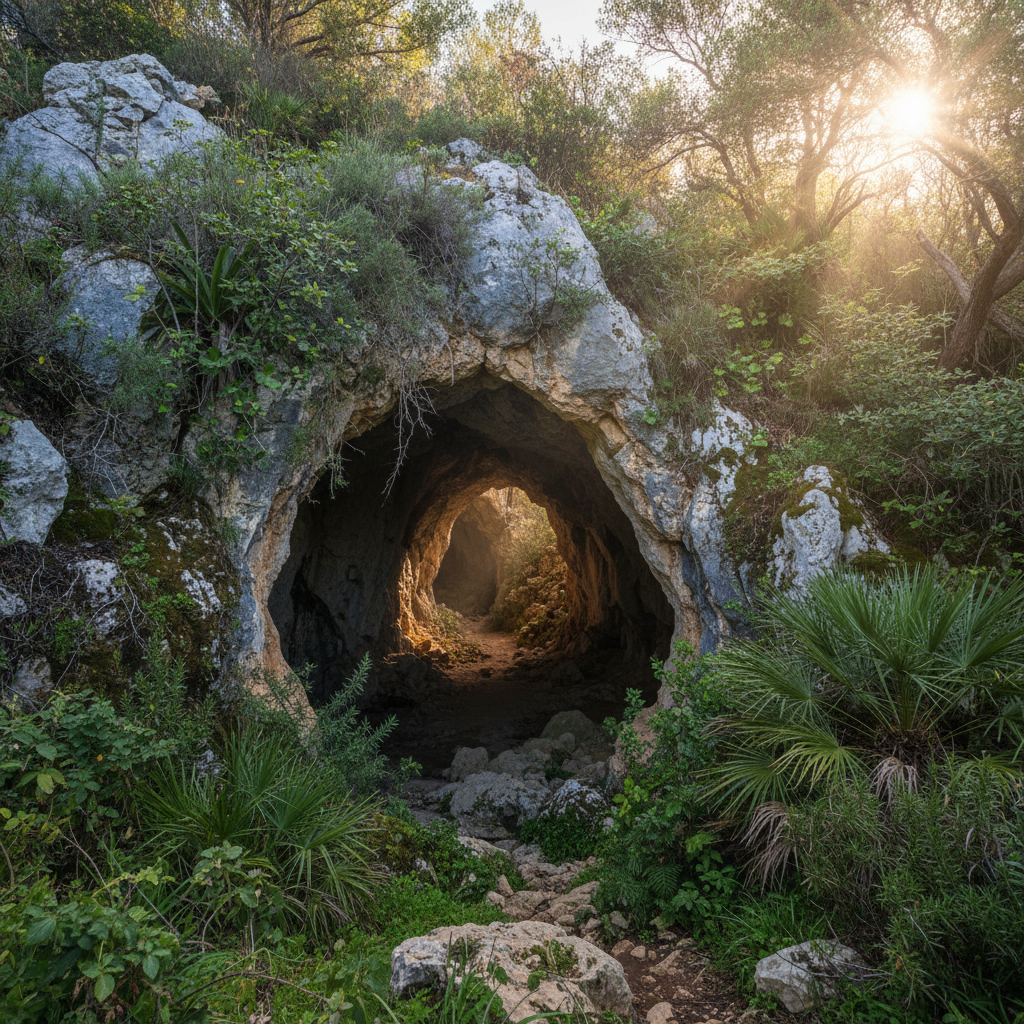 Mystisk grotta upptäckt nära Cala Romantica – kan dölja förhistoriska fynd