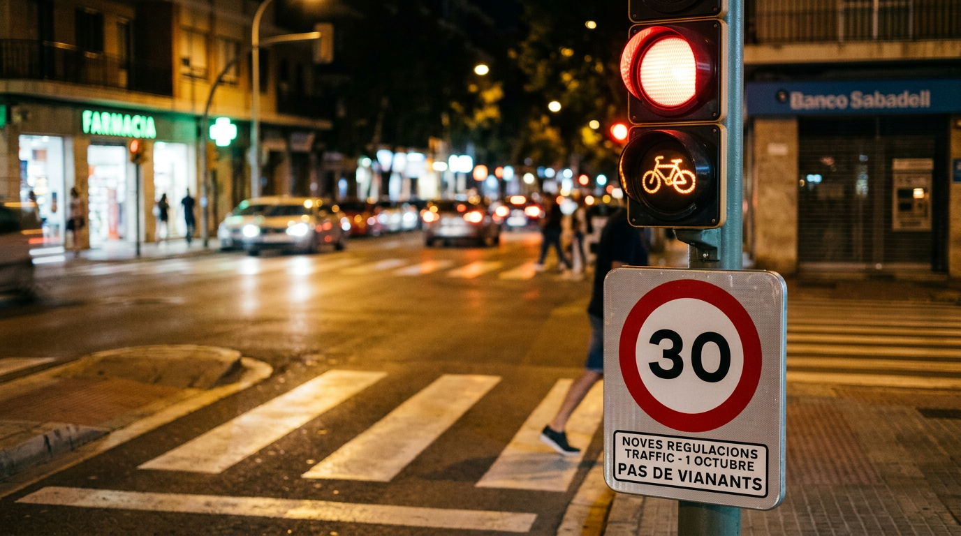 Nya bestämmelser för trafikljus på Mallorca