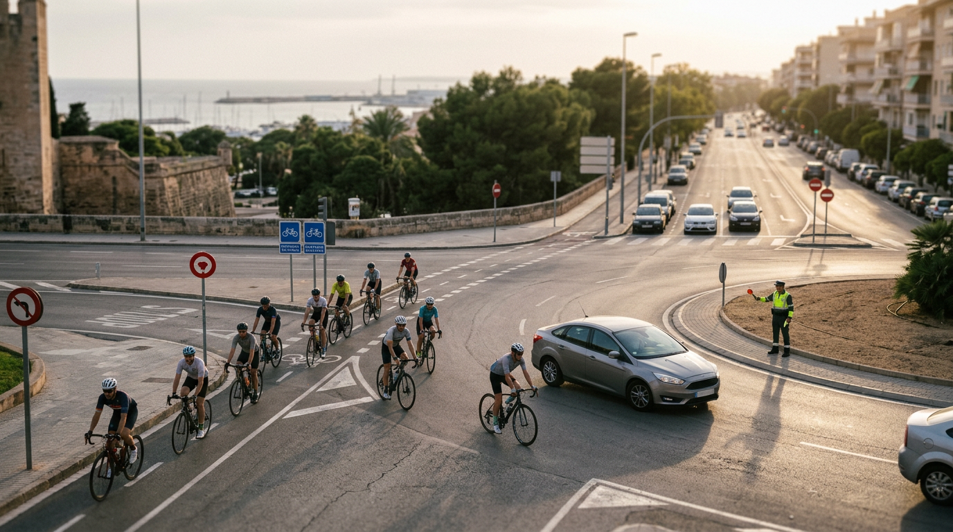 Nya trafikregler på Mallorca införs 1 oktober