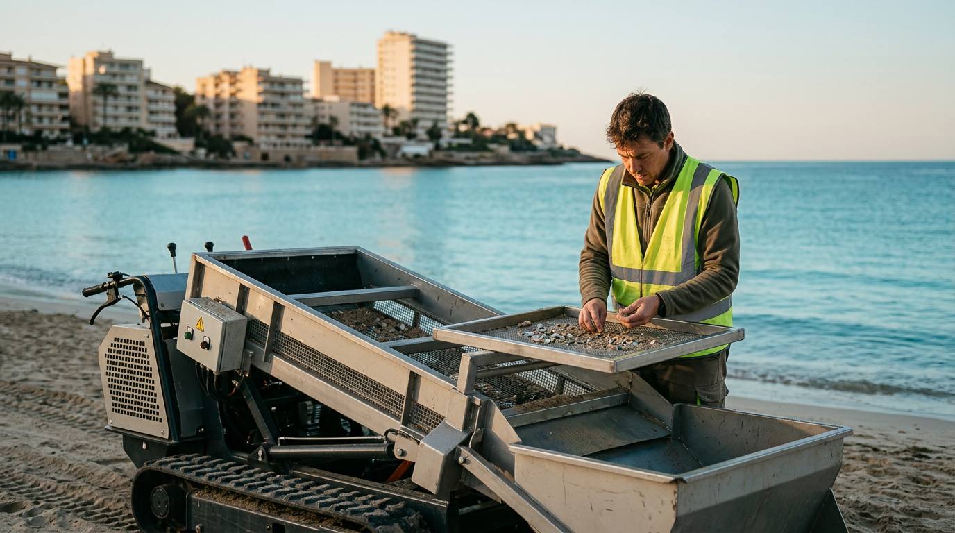 Nytt strandreningsprojekt drar igång vid Cala Major – Fokus på mikroplast