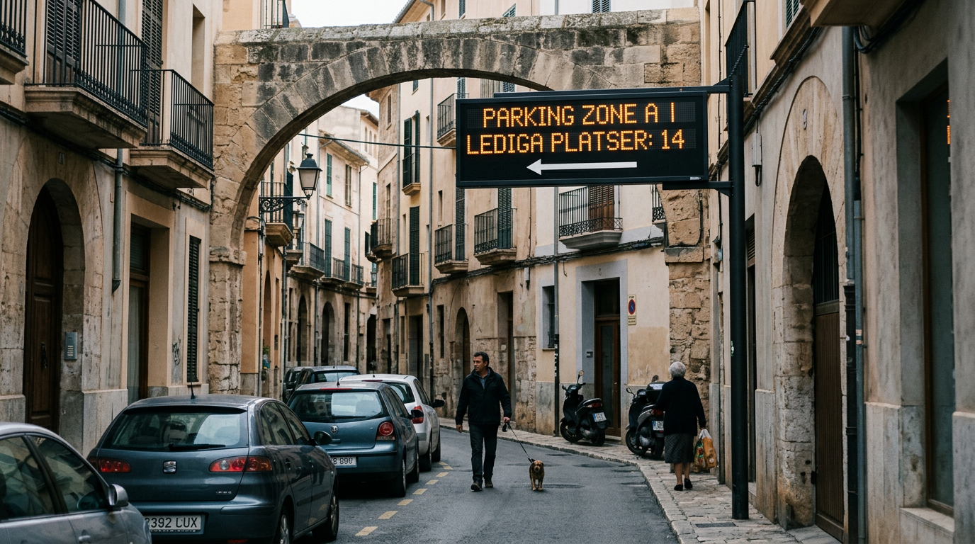 Nytt system mot parkeringsproblem införs i Palma – smidigare för både boende och besökare