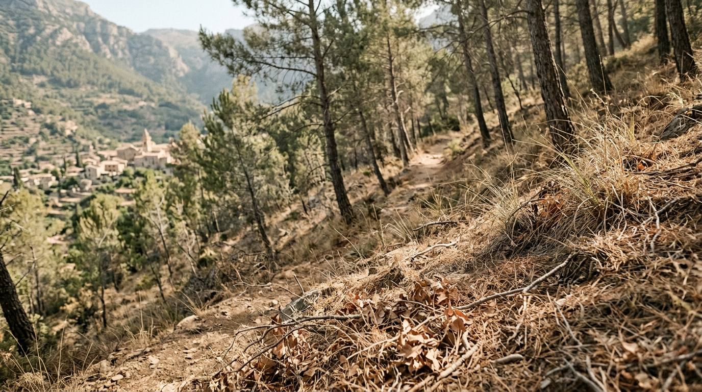 Ökad risk för skogsbränder på Mallorca – turister manas till vaksamhet
