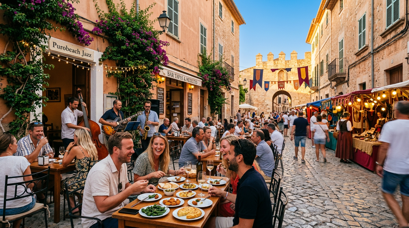 Jazz, tapas och medeltid i kväll