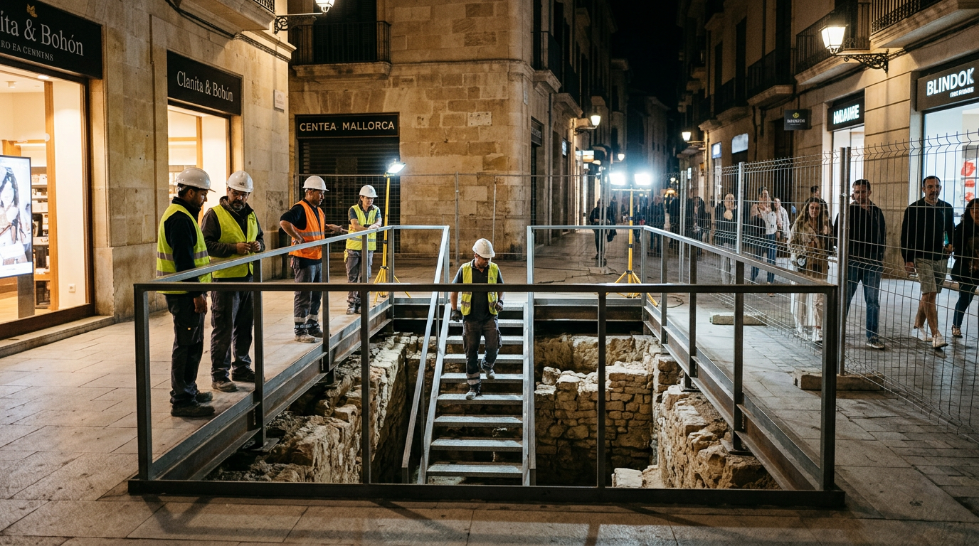 Överraskande upptäckt: Palma rustar för nytt liv – under jord