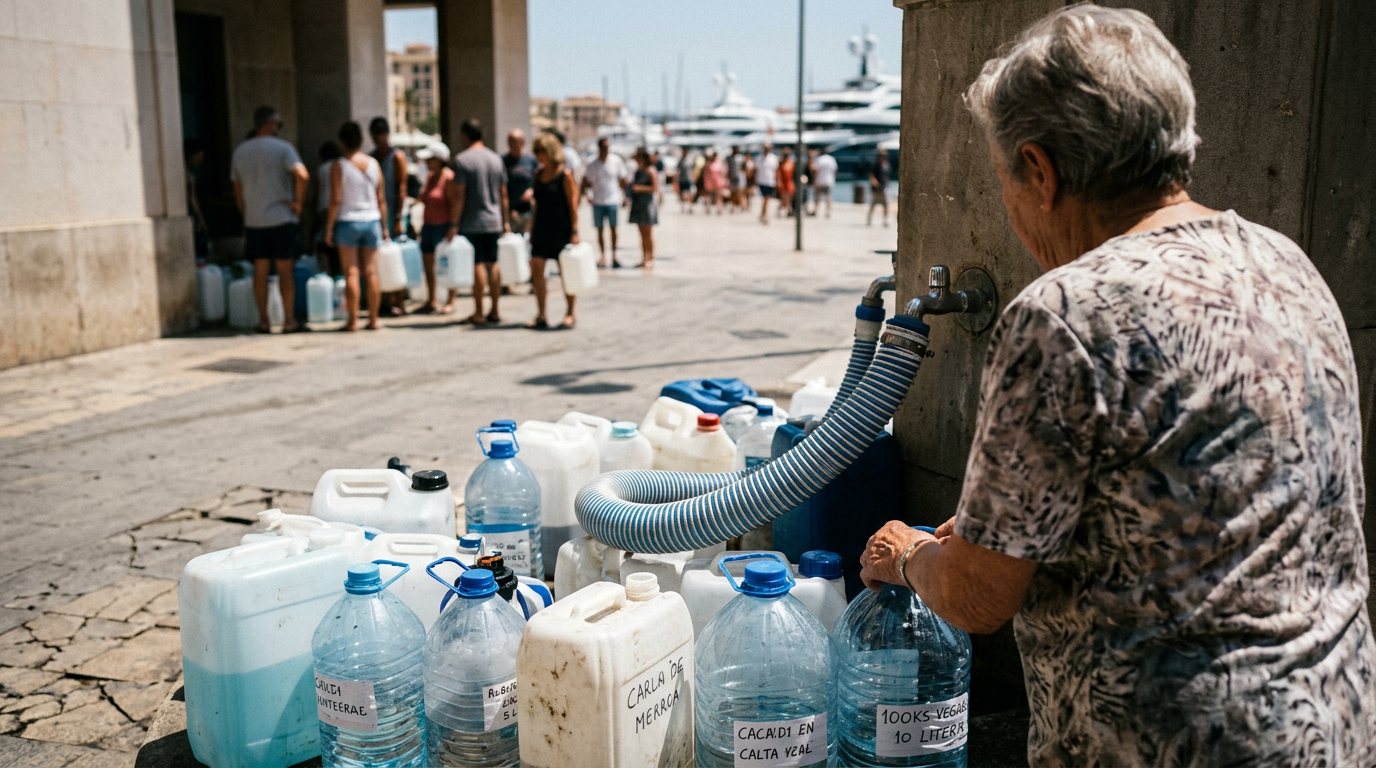 Överväldigande start på högsäsongen: Palma kämpar med turistanstormning – kan kranvattnet tryta?