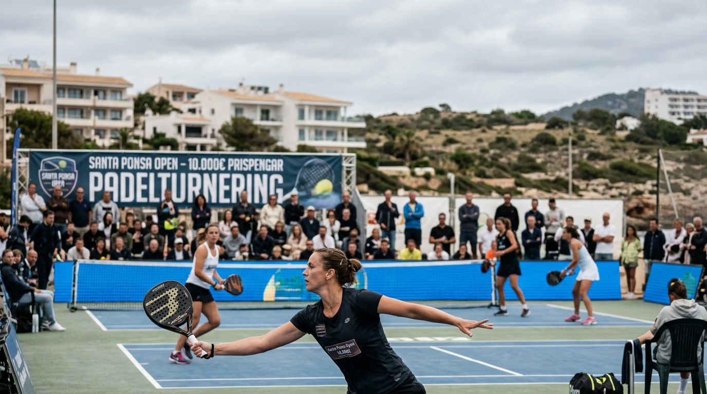Padelturnering i Santa Ponsa med 10 000 euro i prispengar