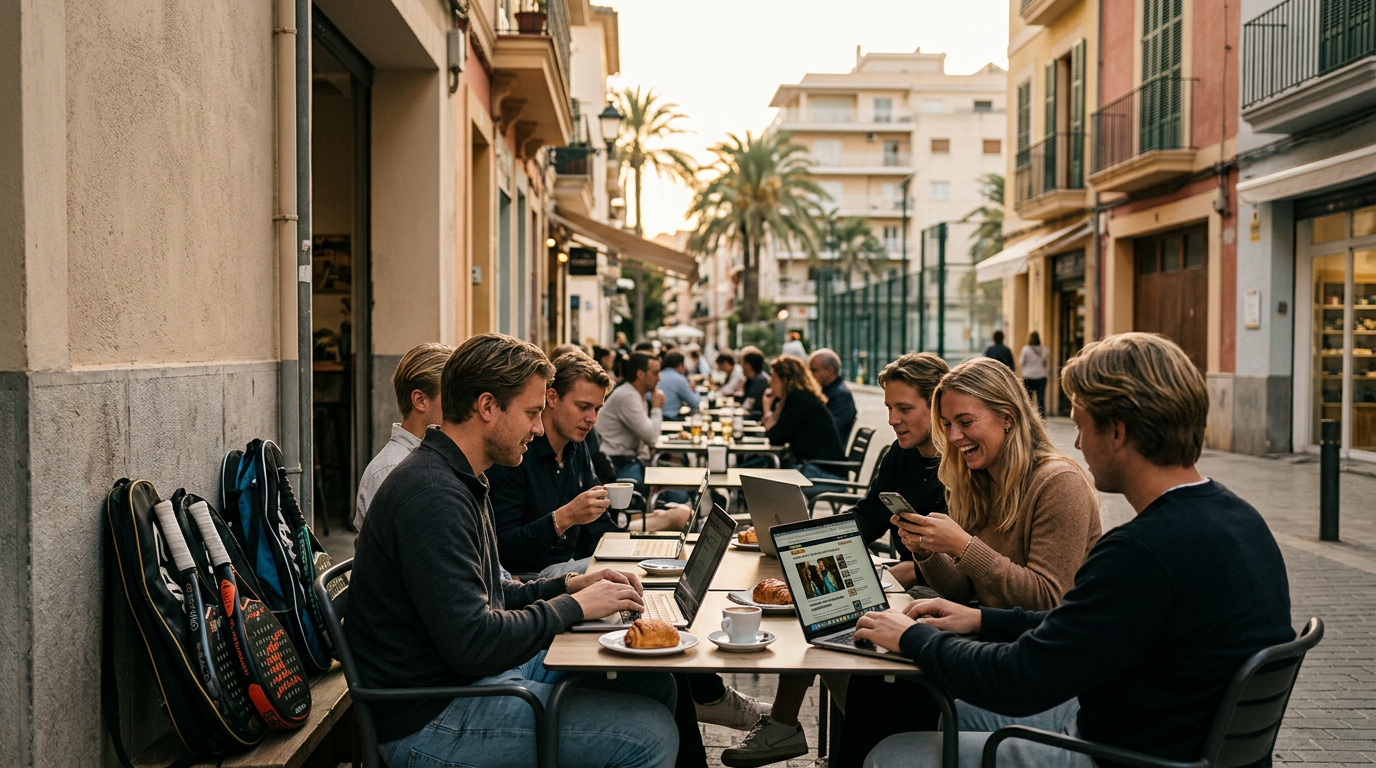 Palma blir samlingsplats för kända svenska influencers