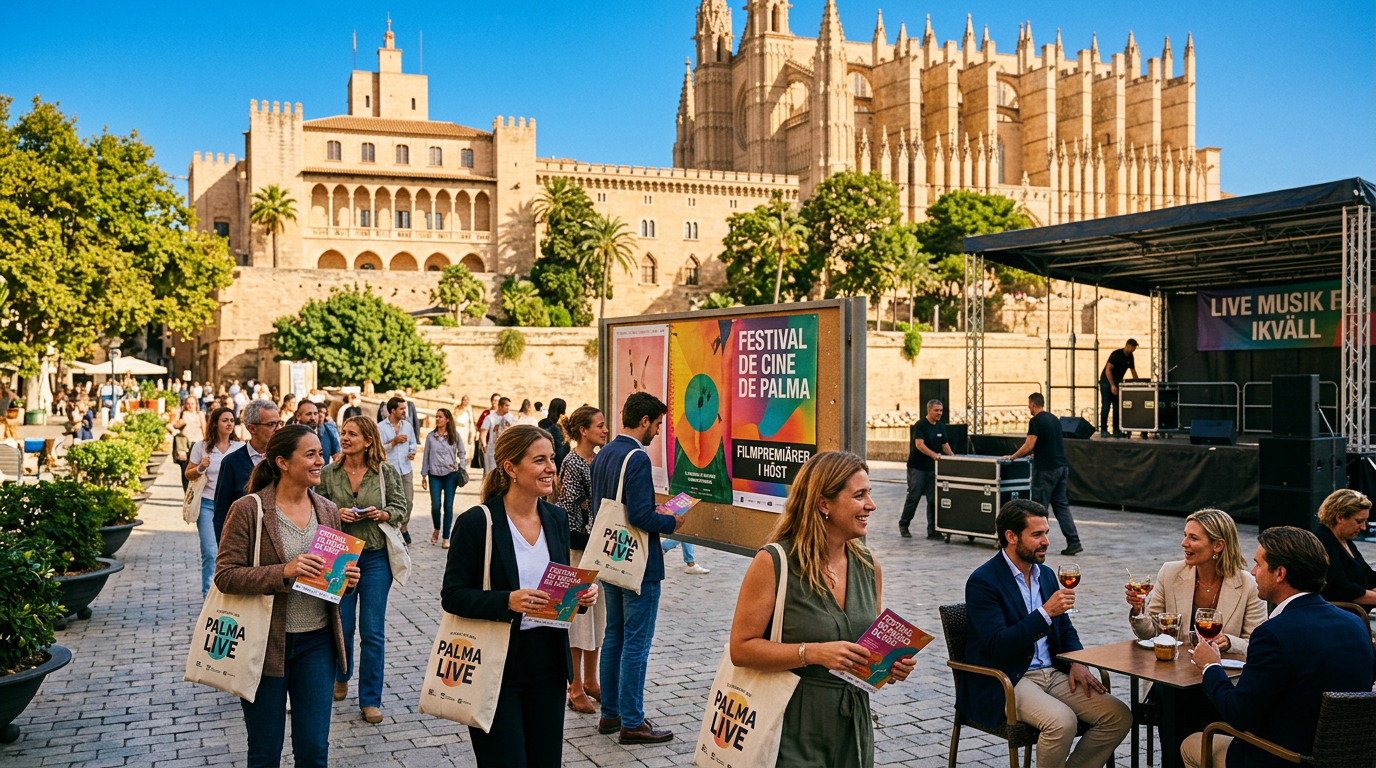 Palma får en livlig höst med konserter och filmpremiärer