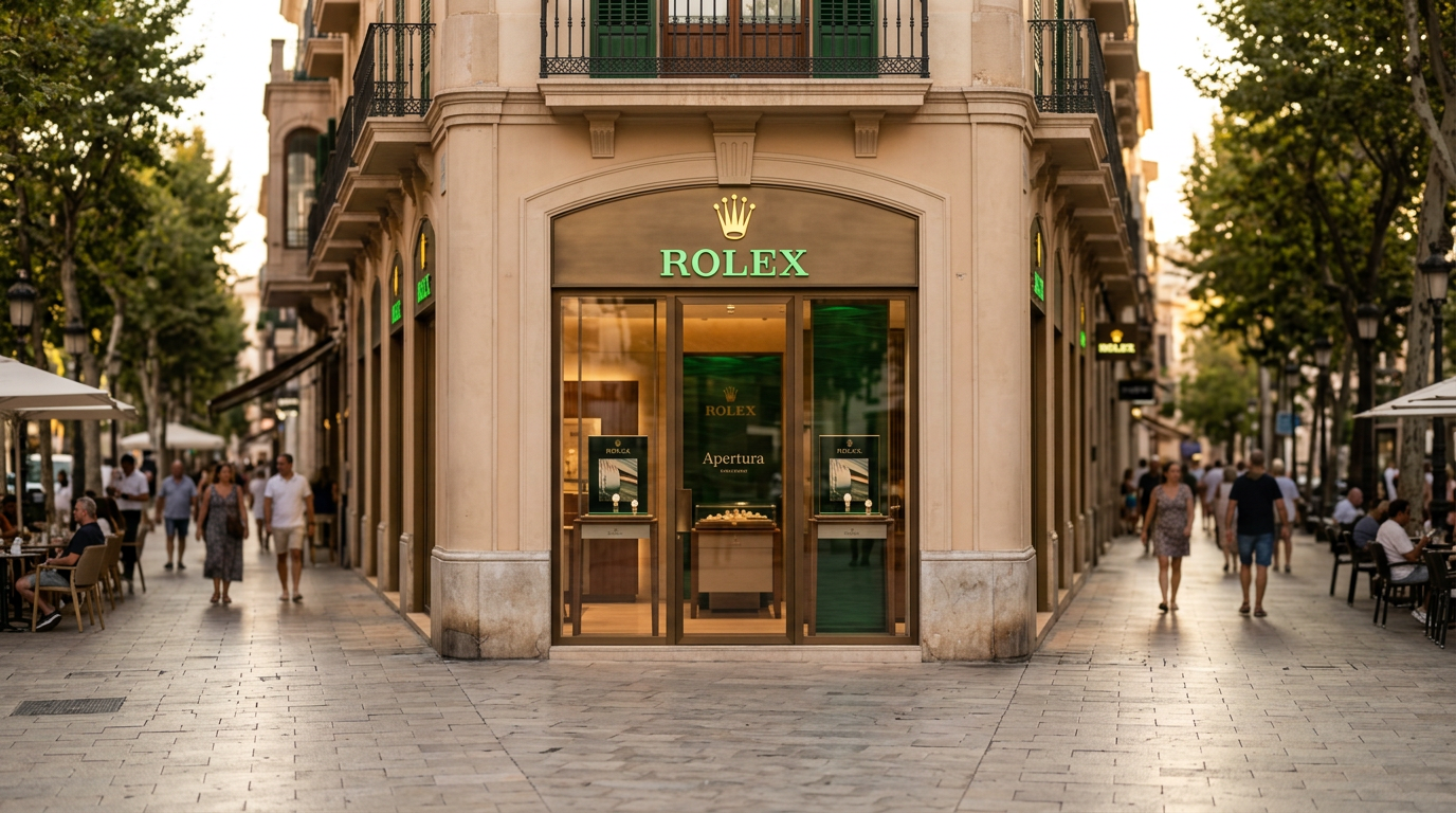 Palma får ny Rolexbutik på populära Passeig Born